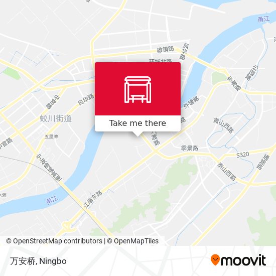 万安桥 map