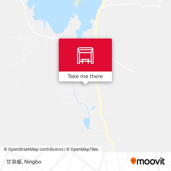 甘泉畈 map