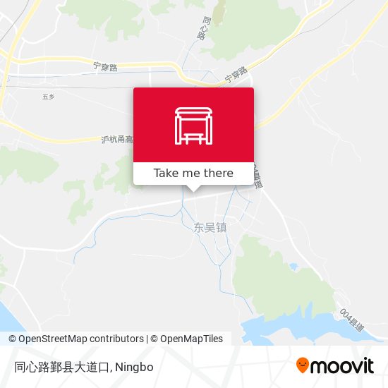 同心路鄞县大道口 map