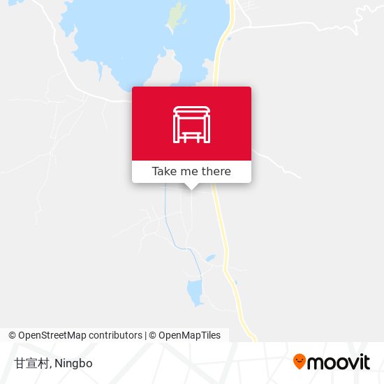 甘宣村 map
