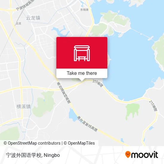 宁波外国语学校 map