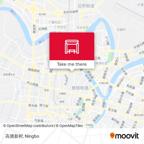 高塘新村 map
