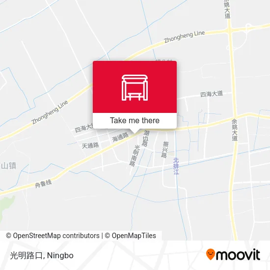 光明路口 map