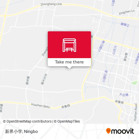新界小学 map