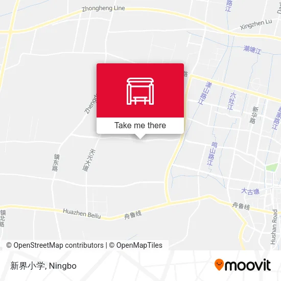 新界小学 map