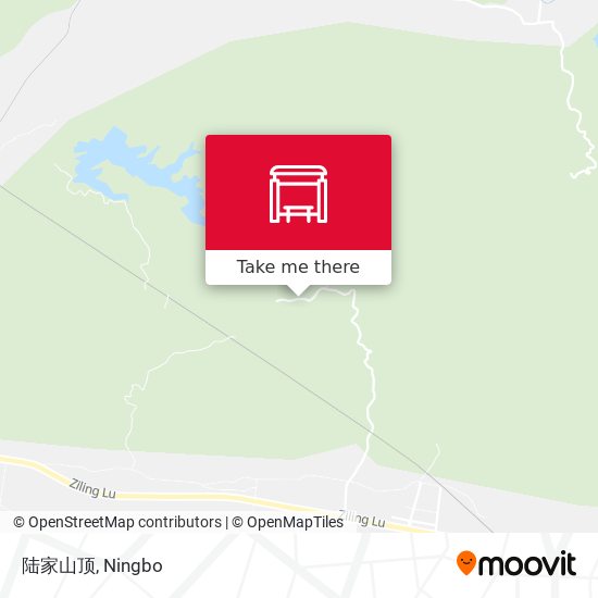 陆家山顶 map