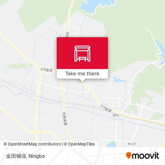 金田铜业 map