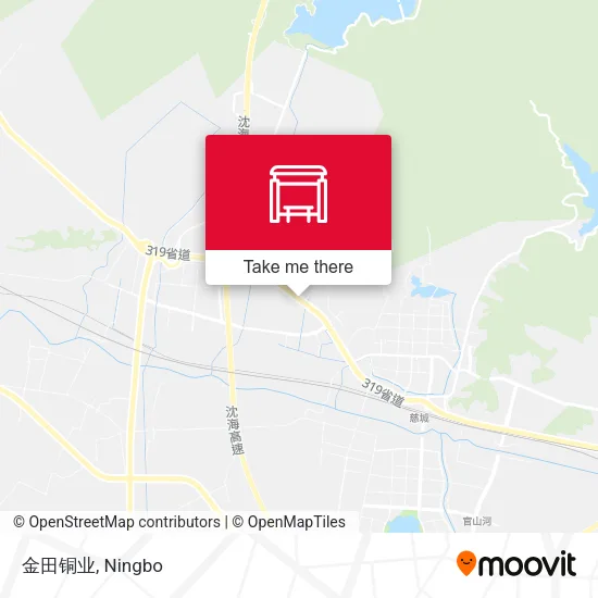 金田铜业 map