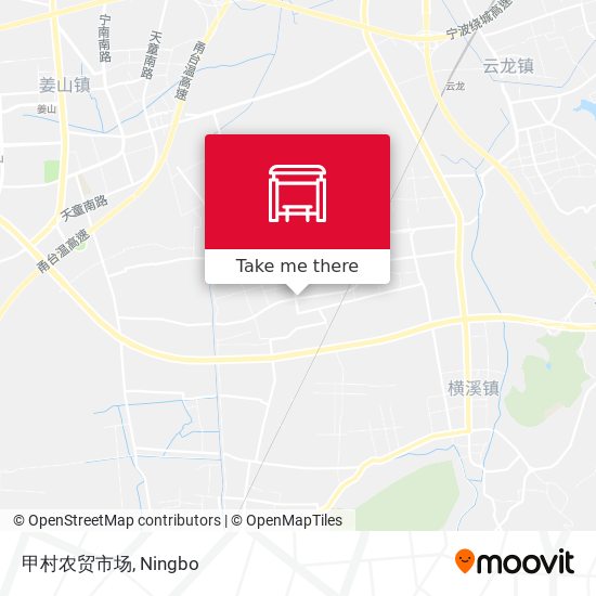 甲村农贸市场 map