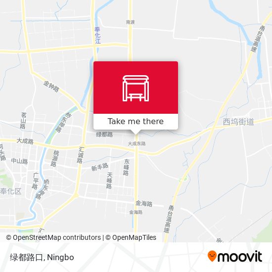 绿都路口 map