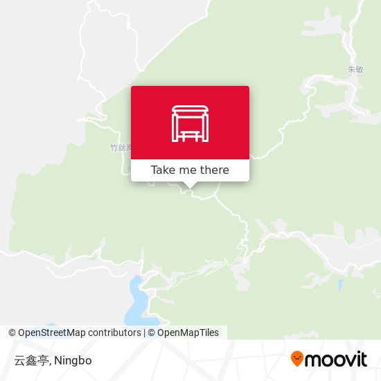 云鑫亭 map