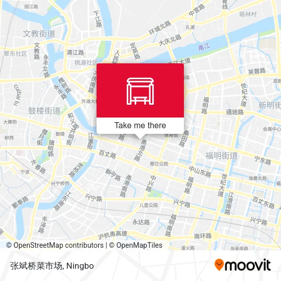 张斌桥菜市场 map