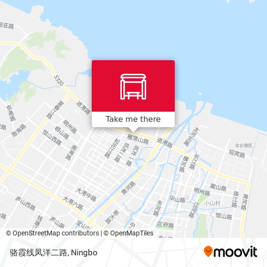 骆霞线凤洋二路 map