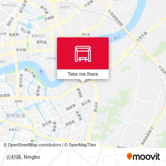 云杉路 map