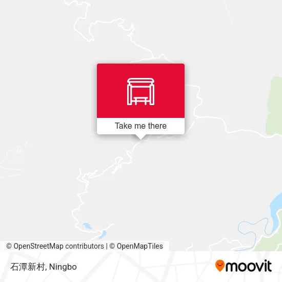 石潭新村 map