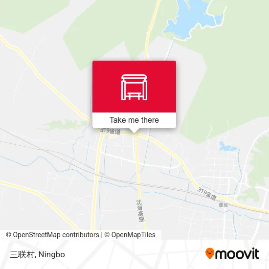 三联村 map