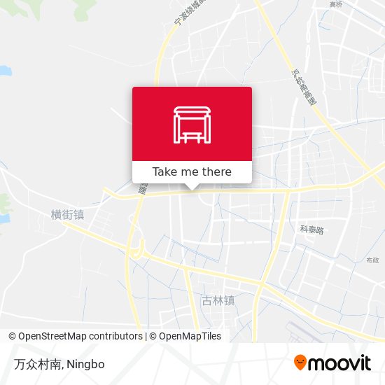 万众村南 map