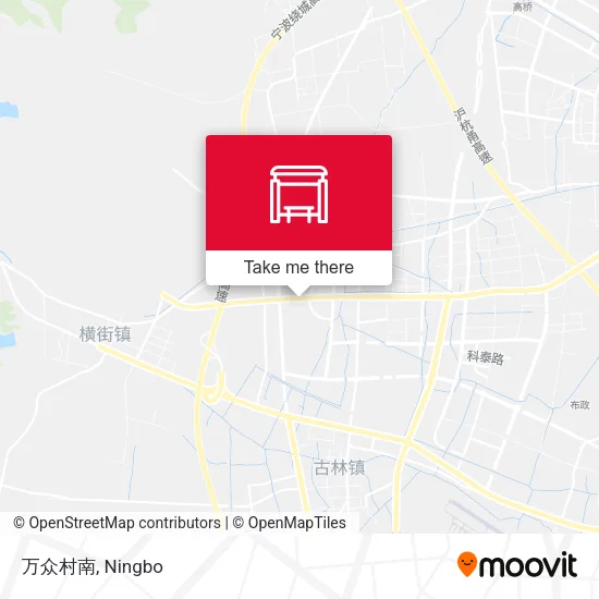 万众村南 map