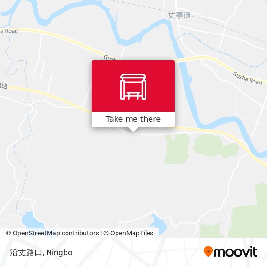 沿丈路口 map