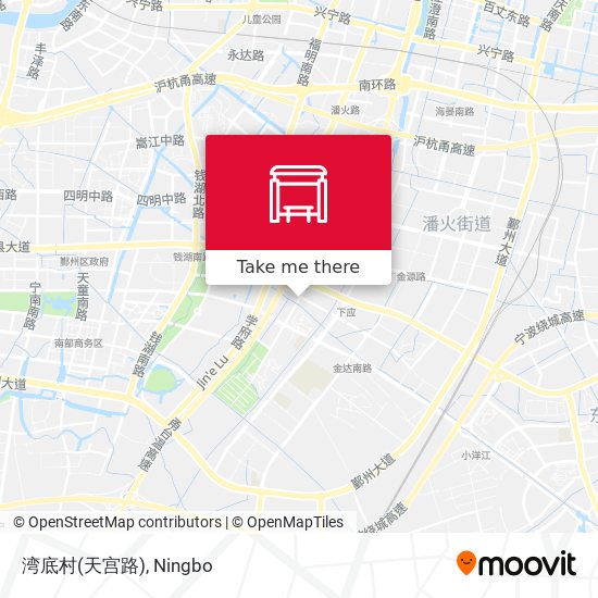 湾底村(天宫路) map