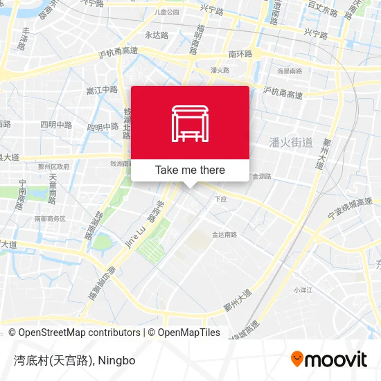 湾底村(天宫路) map