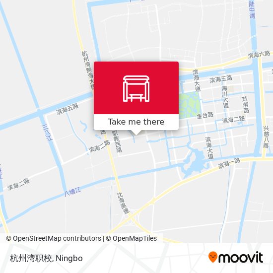 杭州湾职校 map