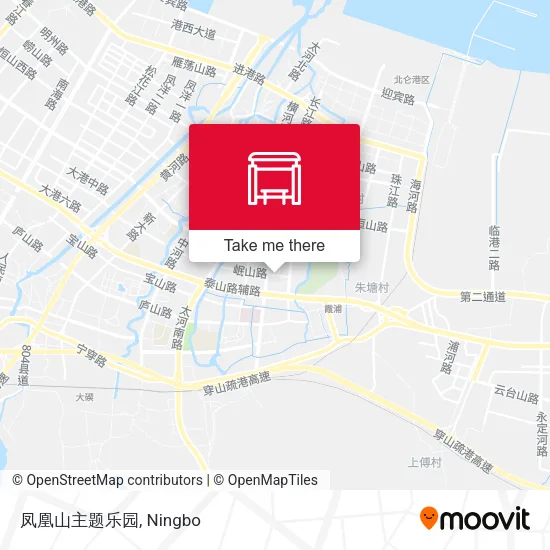 凤凰山主题乐园 map