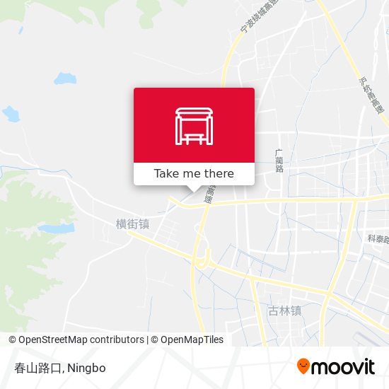 春山路口 map