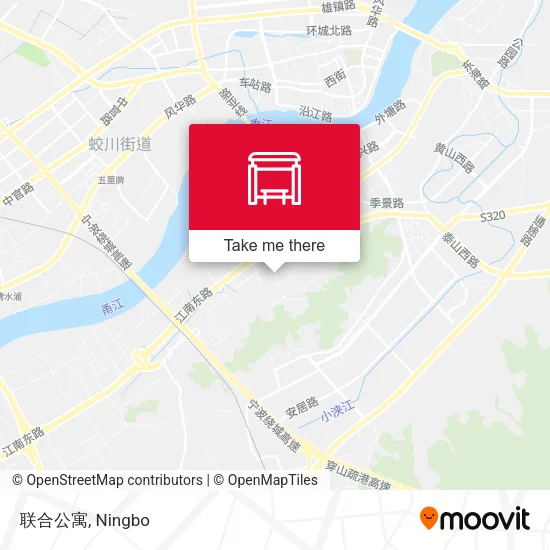 联合公寓 map