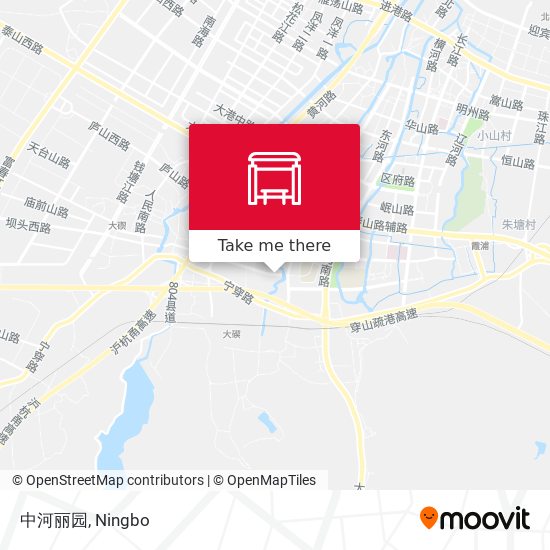 中河丽园 map