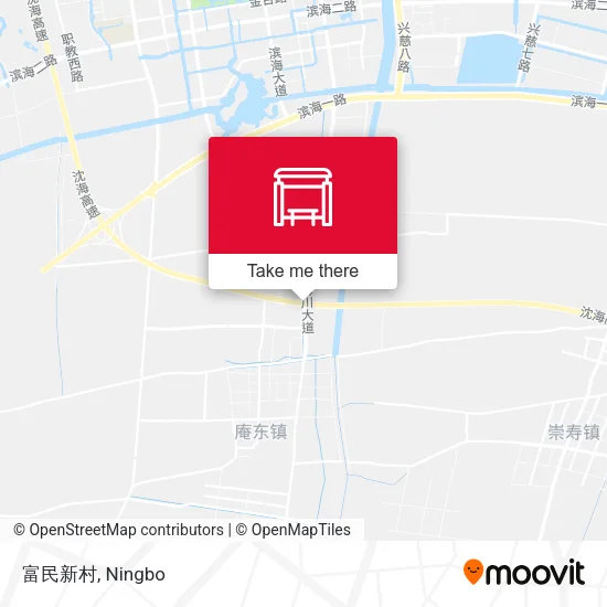 富民新村 map