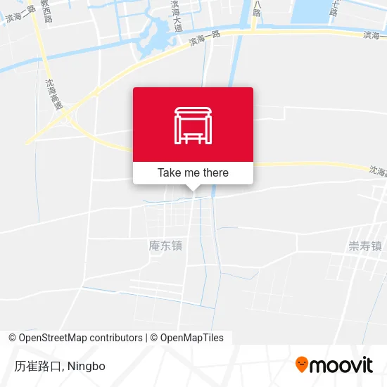 历崔路口 map
