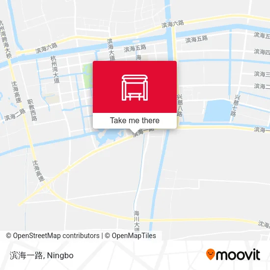 滨海一路 map