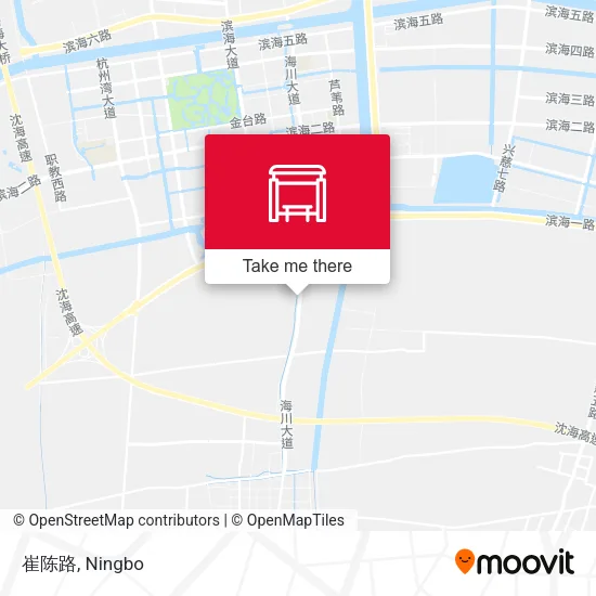 崔陈路 map