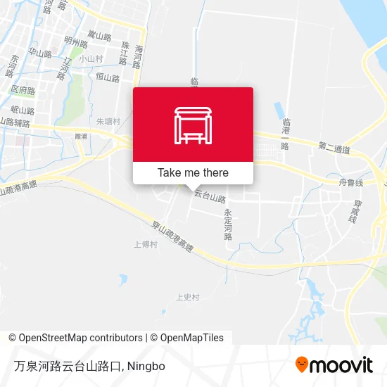 万泉河路云台山路口 map