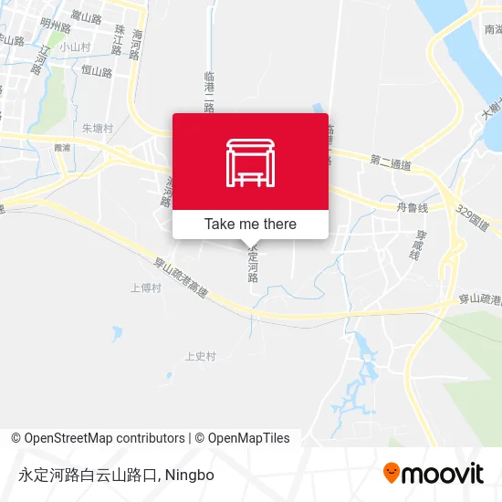 永定河路白云山路口 map