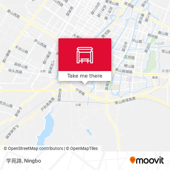 学苑路 map