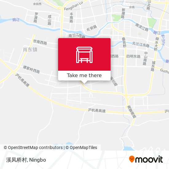 溪凤桥村 map