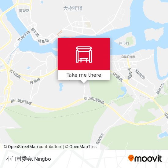 小门村委会 map