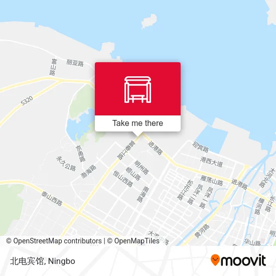 北电宾馆 map
