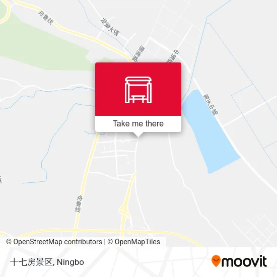 十七房景区 map