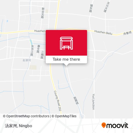 汤家闸 map