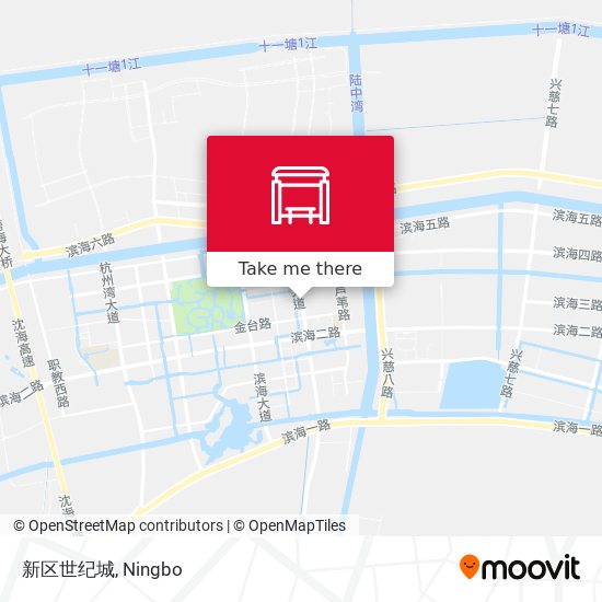 新区世纪城 map