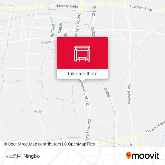 西墟村 map