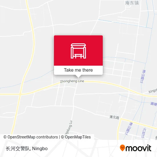 长河交警队 map