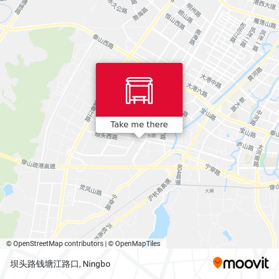 坝头路钱塘江路口 map