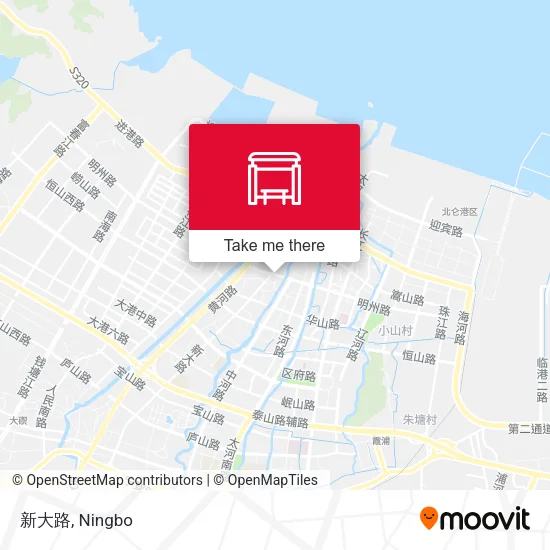 新大路 map