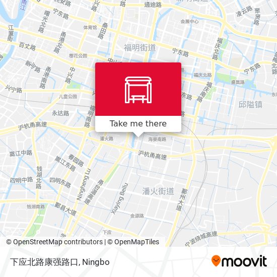 下应北路康强路口 map