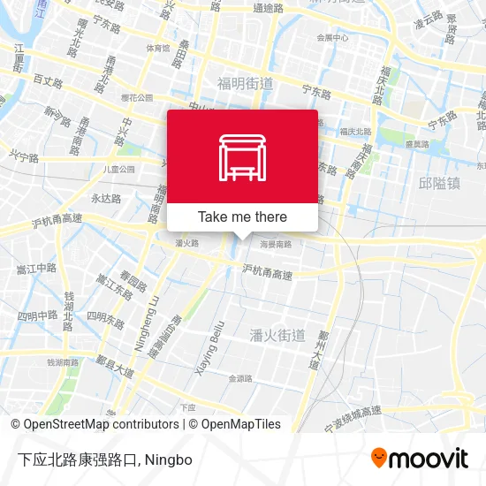 下应北路康强路口 map