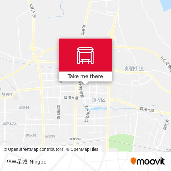 华丰星城 map